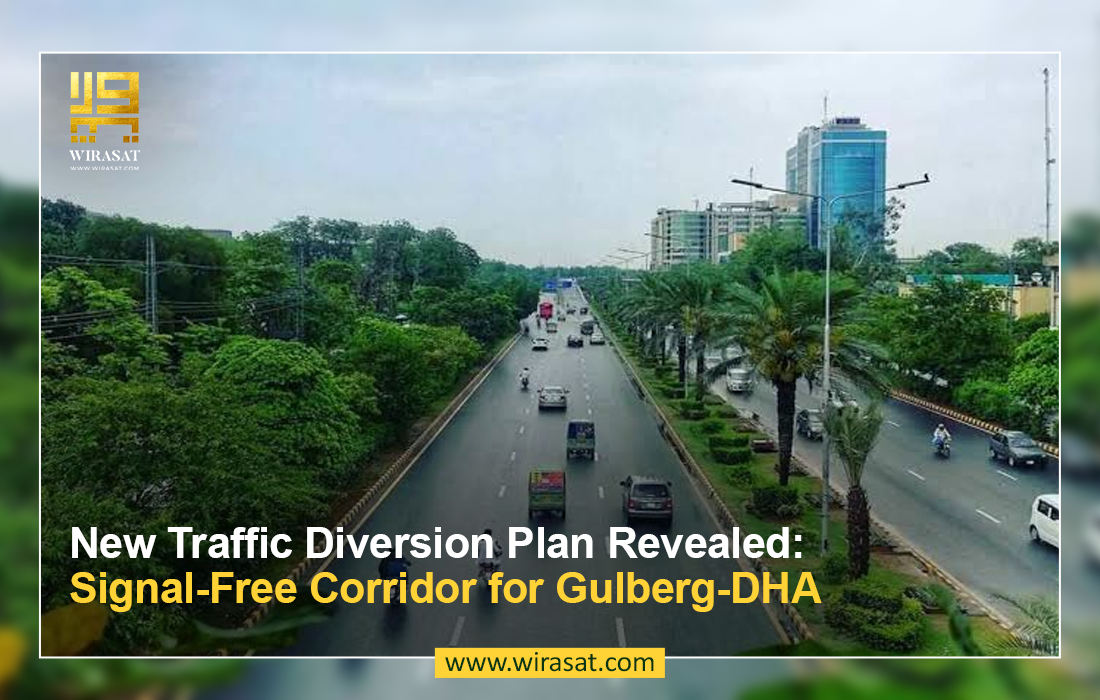 New Traffic Diversion Plan Revealed: Signal-Free Corridor for Gulberg-DHA